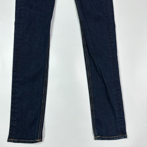Rag & Bone High Rise Skinny Heritage Dark Wash Jeans Size 24 - Picture 4 of 14